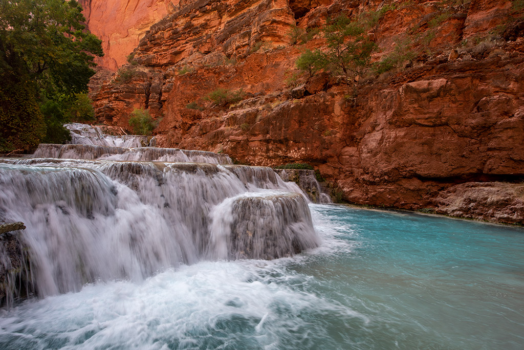 Beaver Falls - Havasu Creek Waterfalls