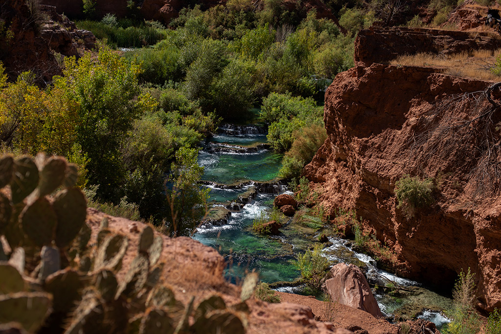 Little Navajo Waterfall.