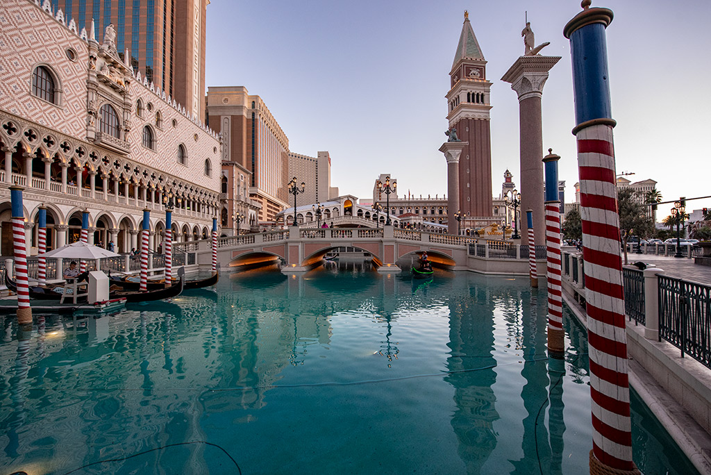 Gondola Ride in The Venetian