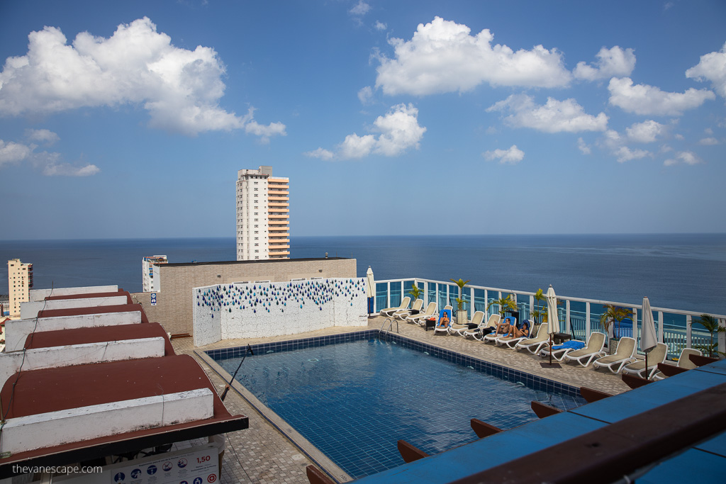 Hotel Capri La Habana rooftop