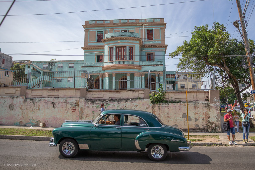 old cars on the Streets of Havana, Cuba