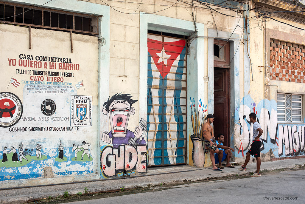 Havana murals and street art.