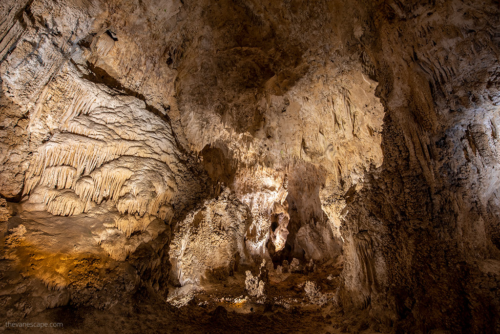 Carlsbad Caverns National Park Itinerary -Big Room