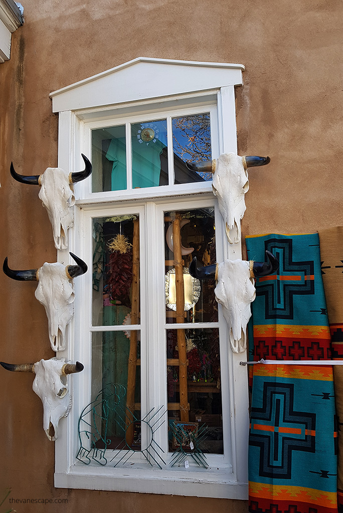 art window in Santa Fe