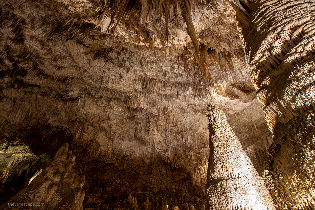 Carlsbad Caverns formations