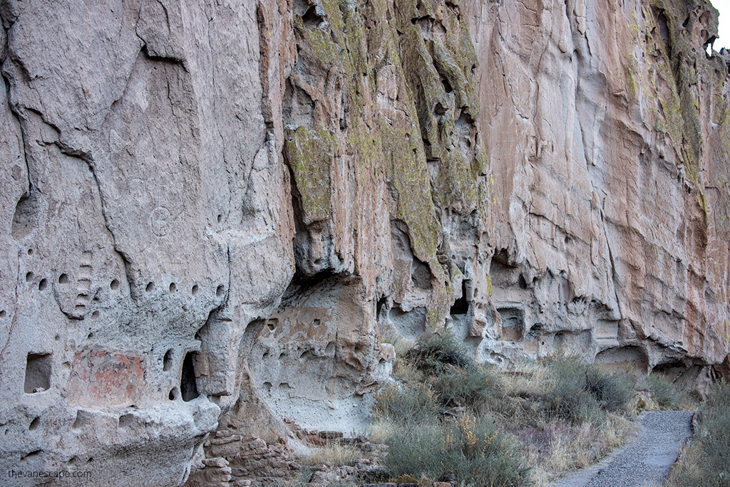 Alcove House Trail in Bandelier National Monument