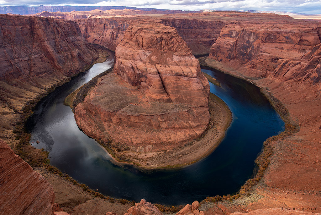  Horseshoe Bend after sunset