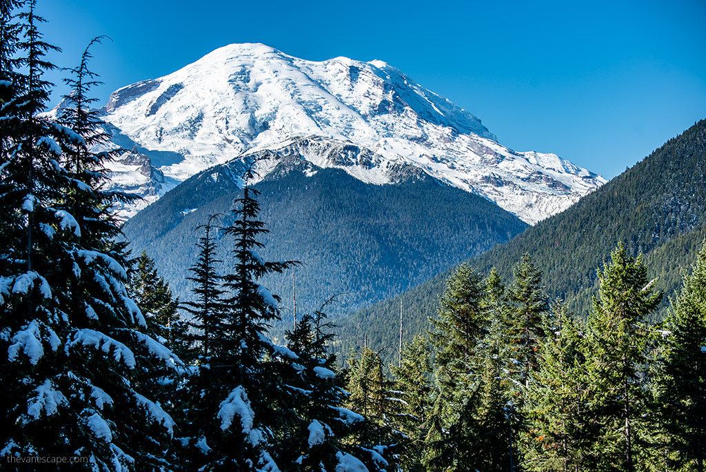 View Point of Mount Adams & Mount Rainer (U.S. National Park Service)