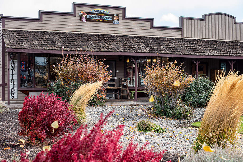 Sage Antiques store in Sisters, Oregon.