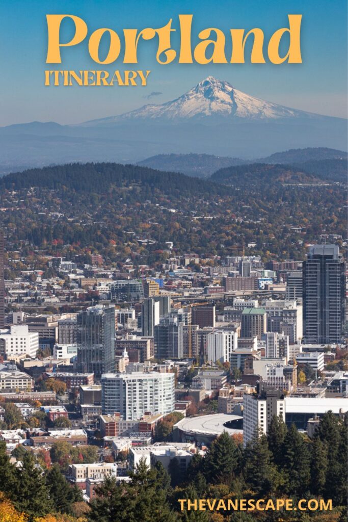 portland itinerary pin