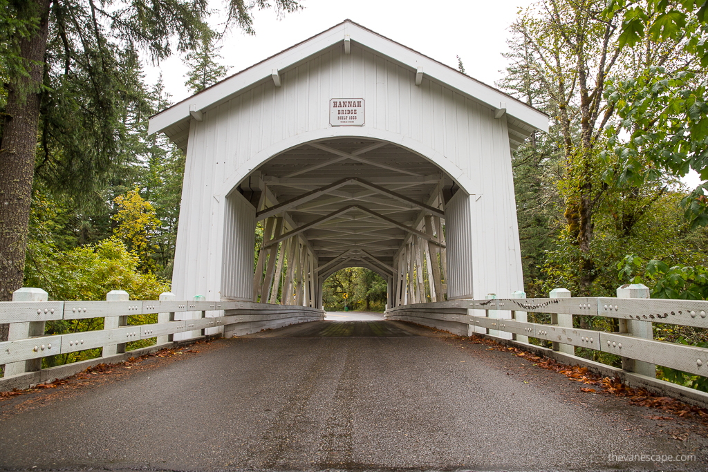 Oregon Covered Bridges - Hannah Bridge