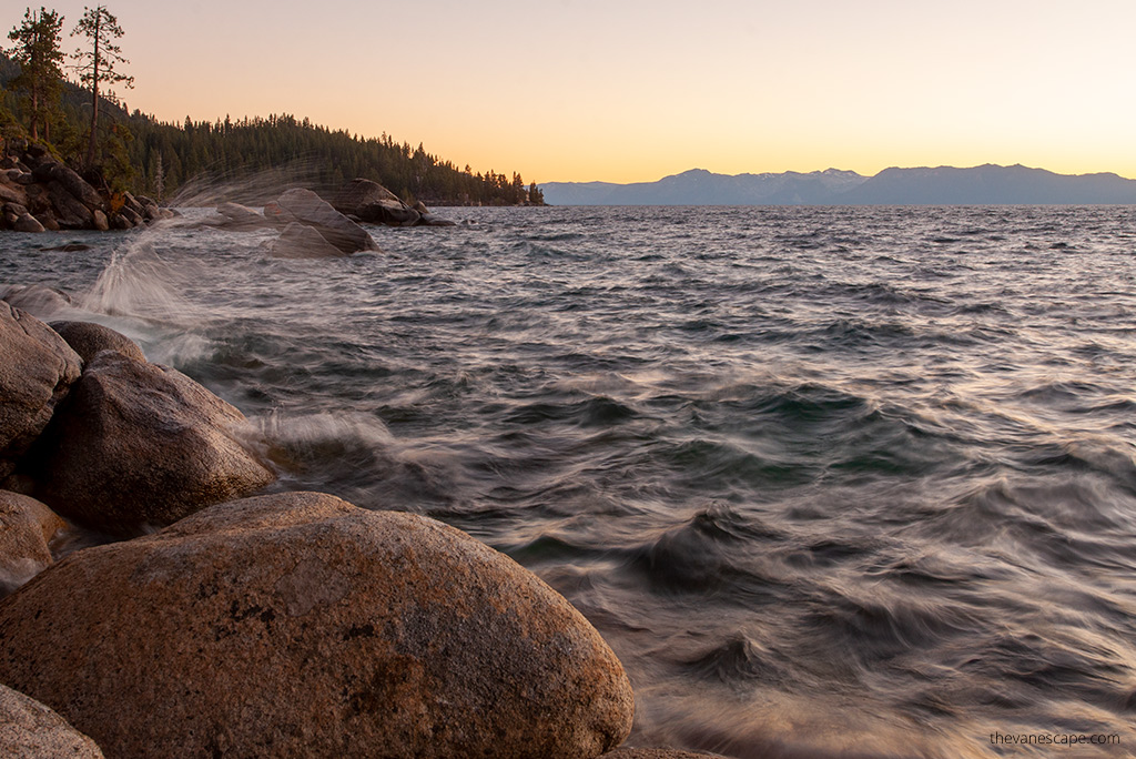 hike to Bonsai rock at lake tahoe.