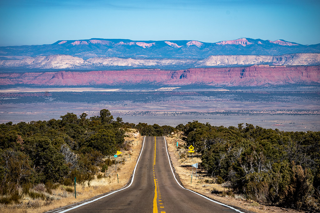 Utah scenic road trip