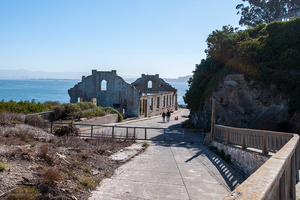  Alcatraz old buildlings.