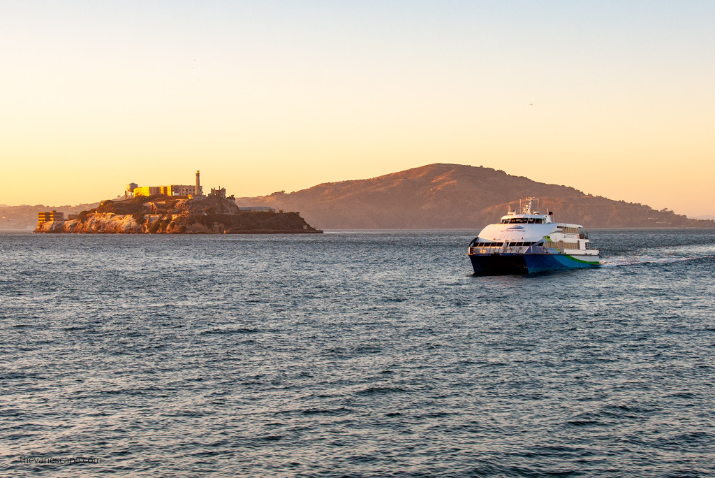 ferry to Alcatraz Island