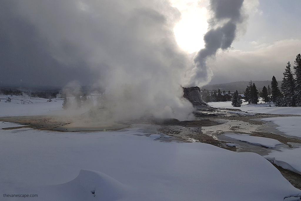 Yellowstone in winter