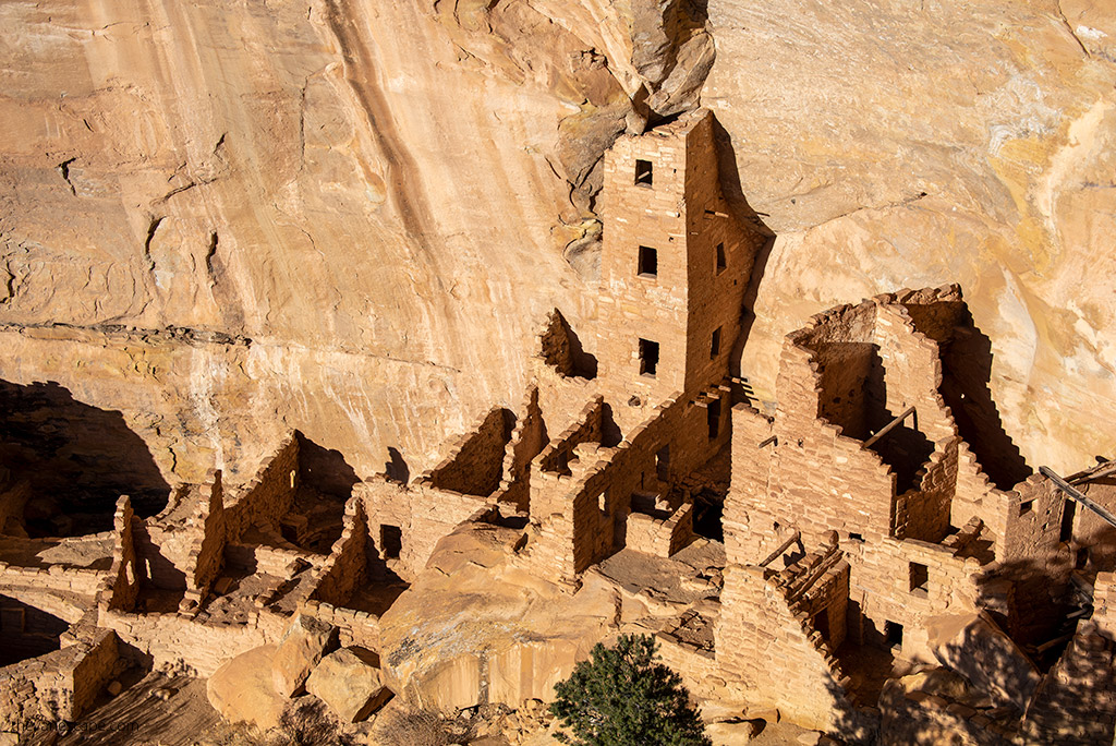 ancient homes and villages of the Ancestral Pueblo in Mesa Verde National Park.