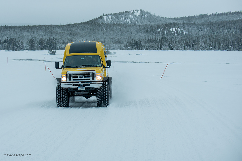 Yellowstone Snowcoach Tour