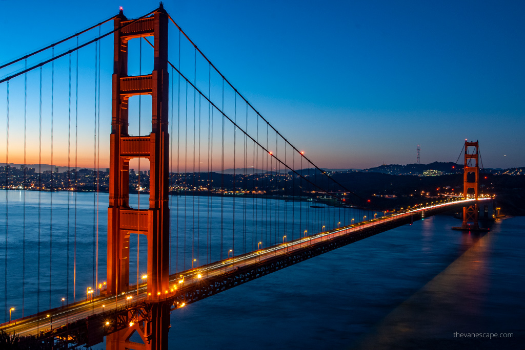 Golden Gate Bridge in San Francisco