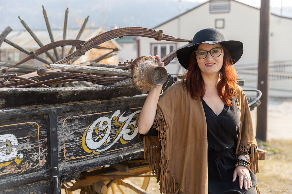 Agnes Stabinska in Dawson City