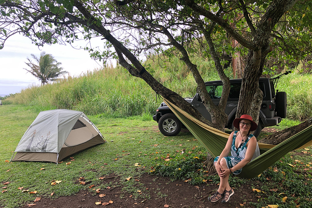 Agnes on Maui on Road to Hana