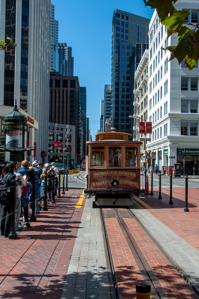 San Francisco cable tram