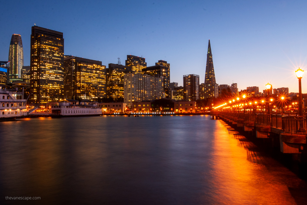 San Francisco by night.