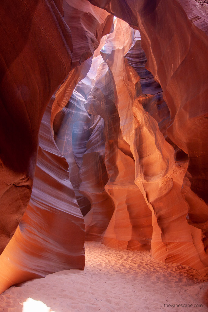 Navajo slot canyon