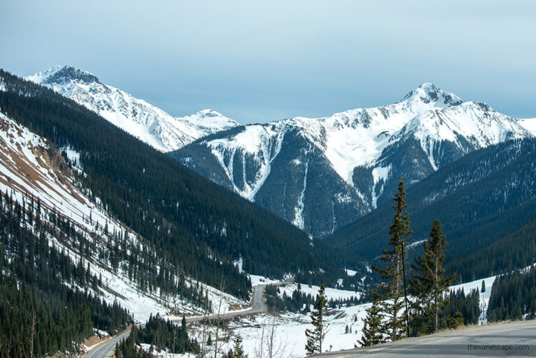 Driving the Million Dollar Highway Colorado