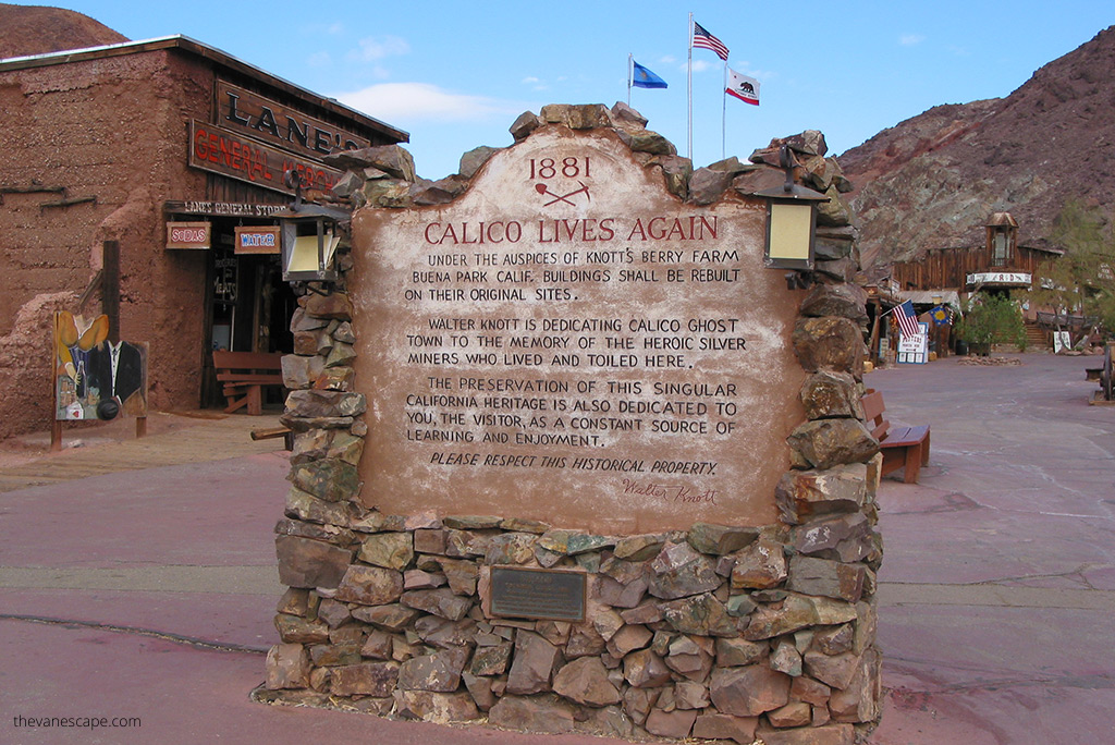 Calico Ghost Town