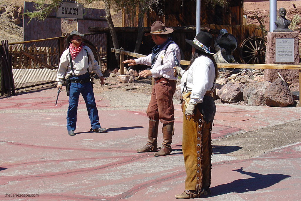 events in Calico: shooting show