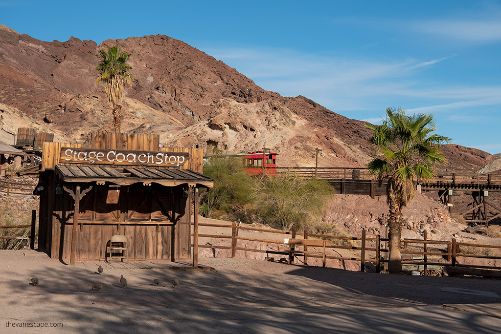 Stage Coach Stop in Calico 