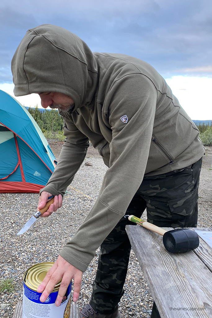 Alaska camping
