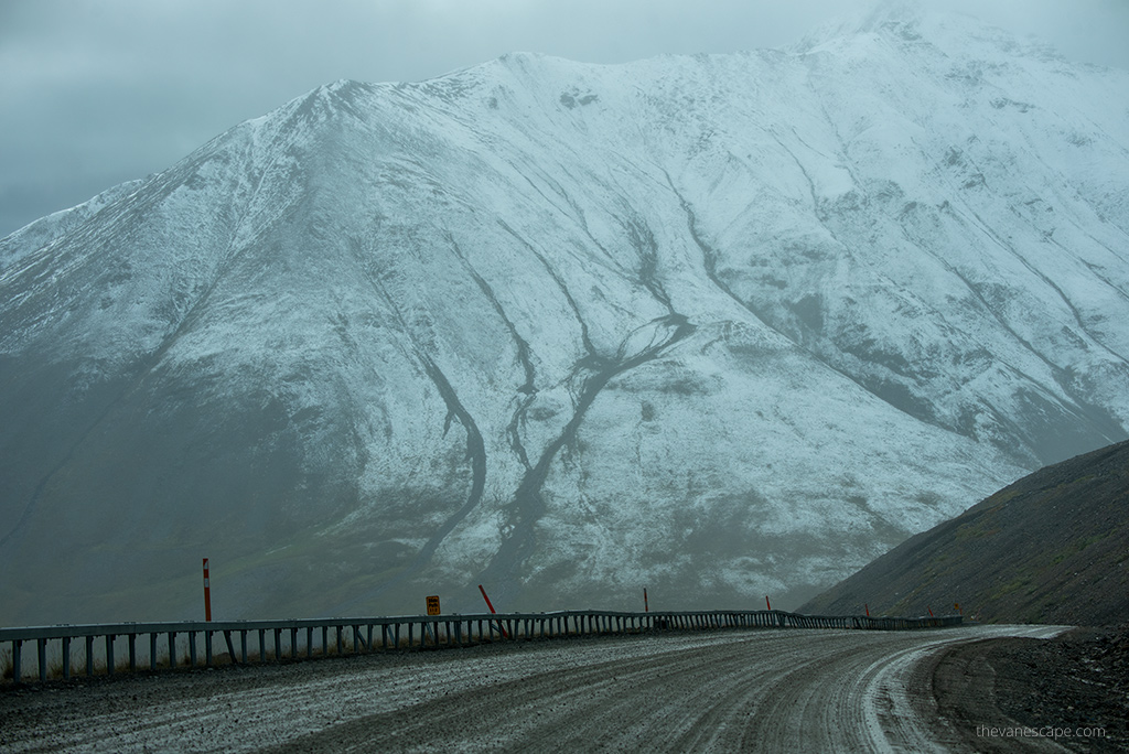 Driving the Dalton Highway.