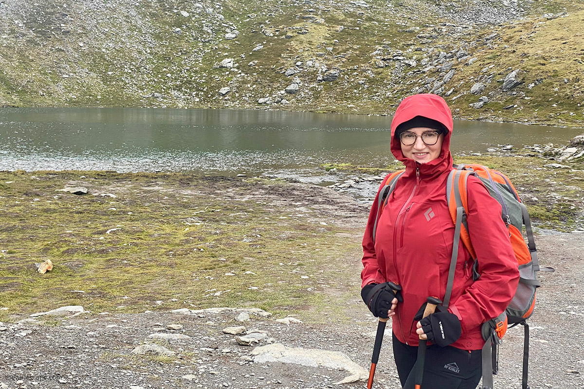 Agnes on Hatcher Pass hiking trails