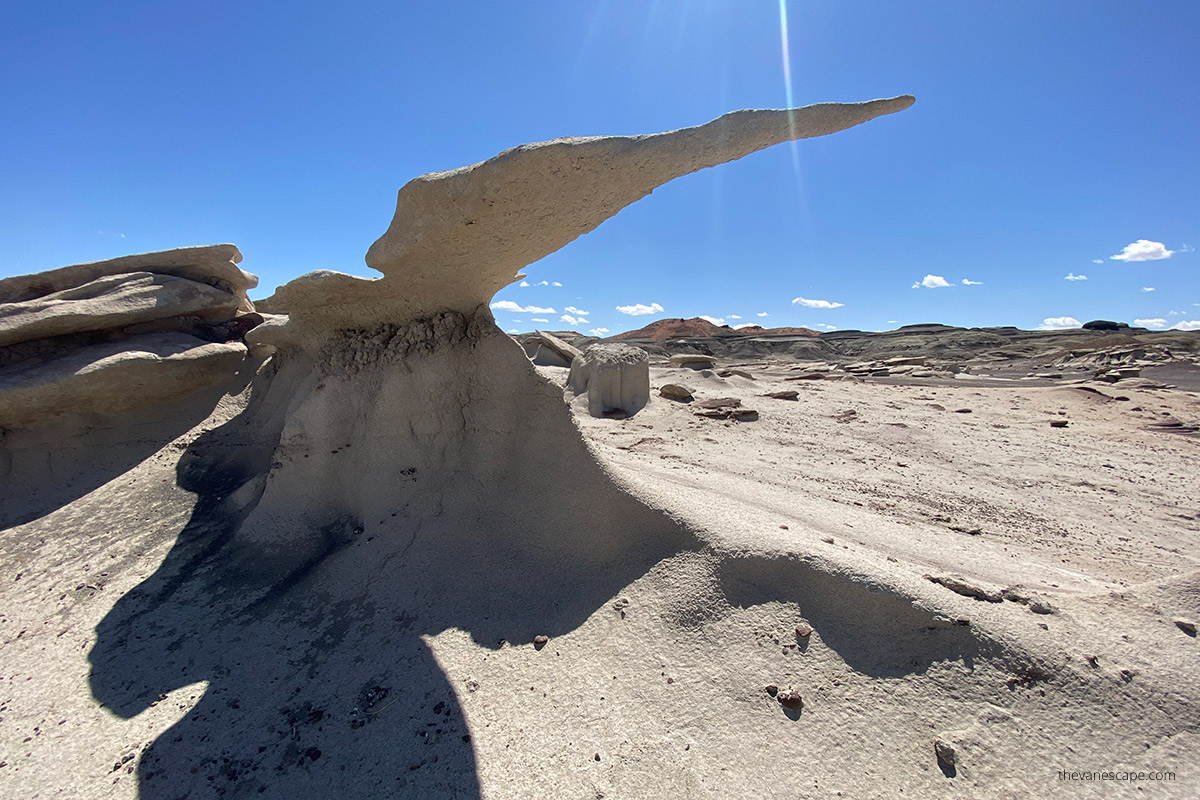 Hiking bisti clearance badlands