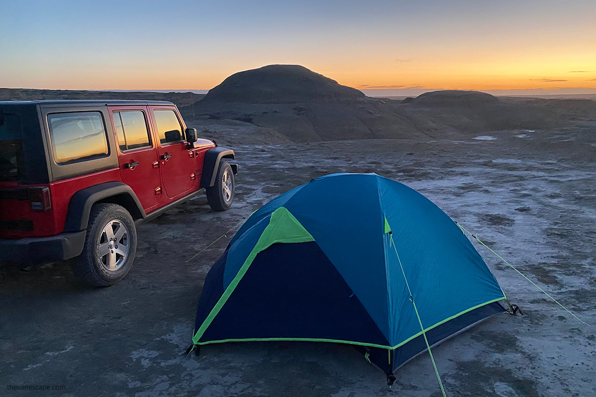 BLM camping in New Mexico