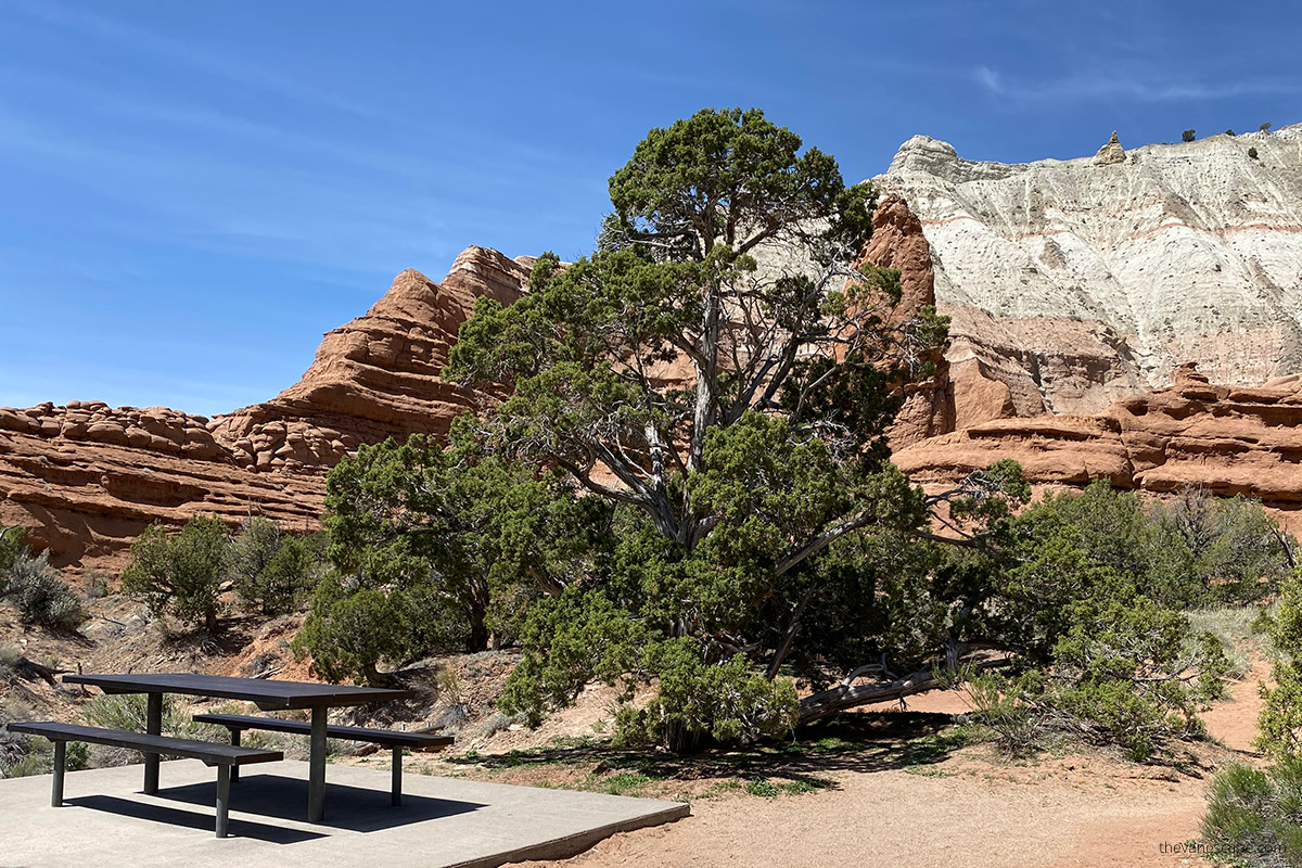 Kodachrome Basin Campground.