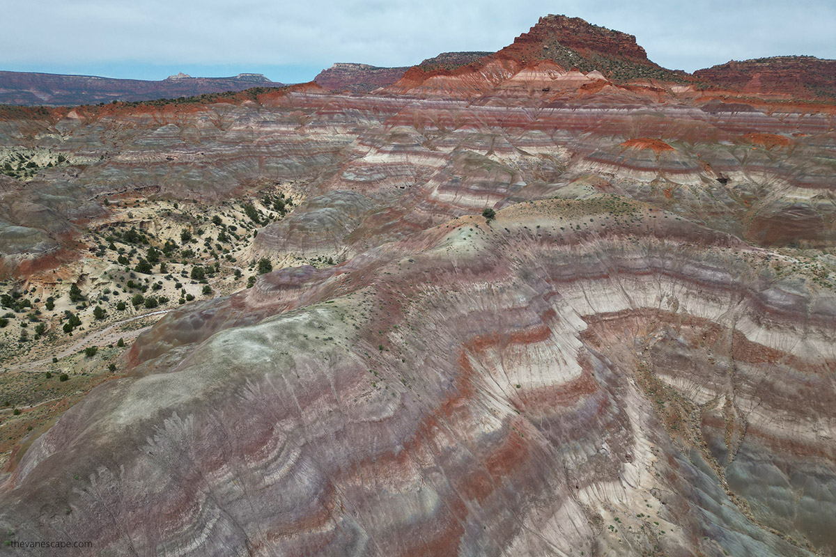 DJI Mini 3 Pro Drone photography in  Paria Townsite near Kanab.