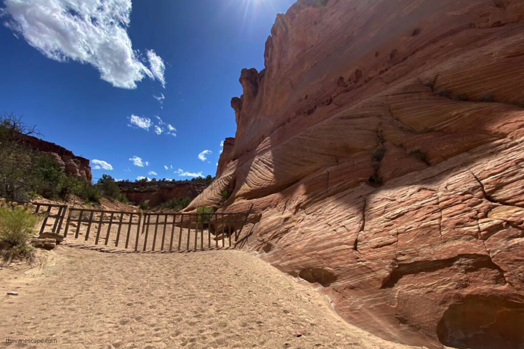 Zebra Slot Canyon in Utah