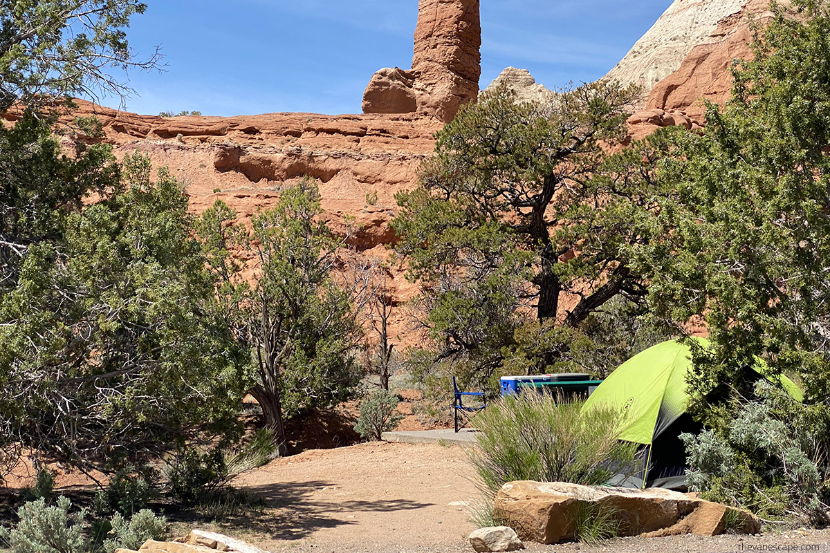 Kodachrome Basin Campground.