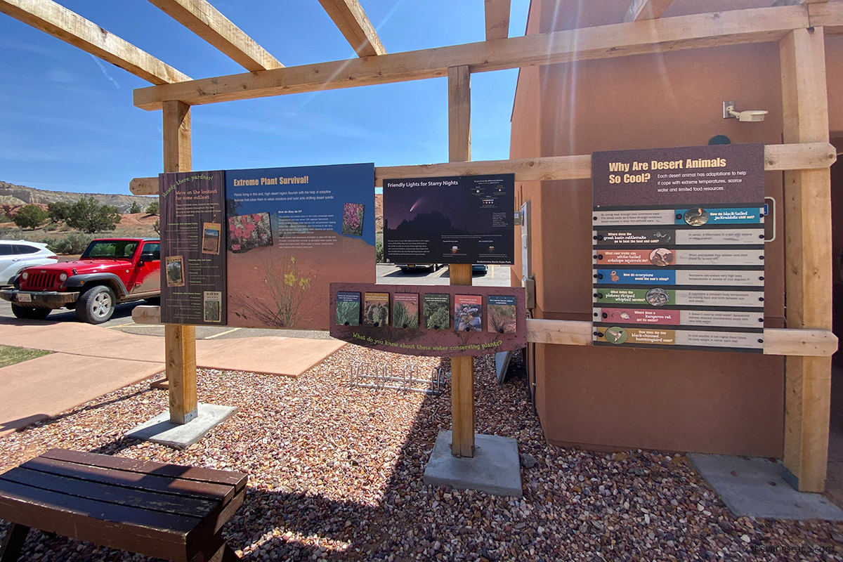 visitor center in Kodachrome.