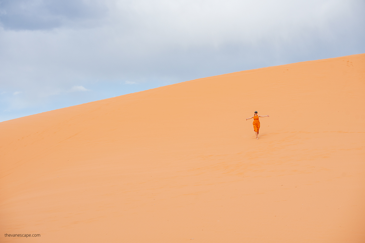 Agnes in Coral Pink Sand Dunes