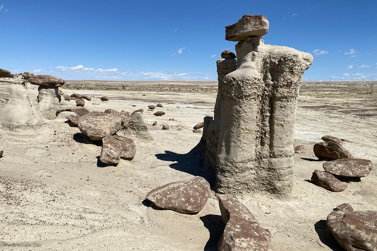 Ah-Shi-Sle-Pah Wilderness area hoodoos