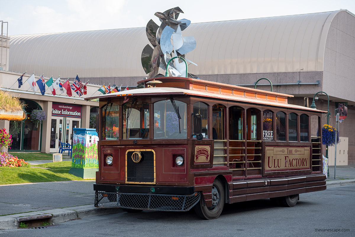 Trolley Tour in Anchorage