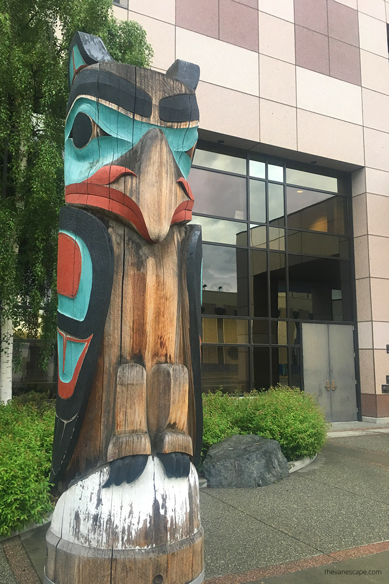 Anchorage downtown native culture