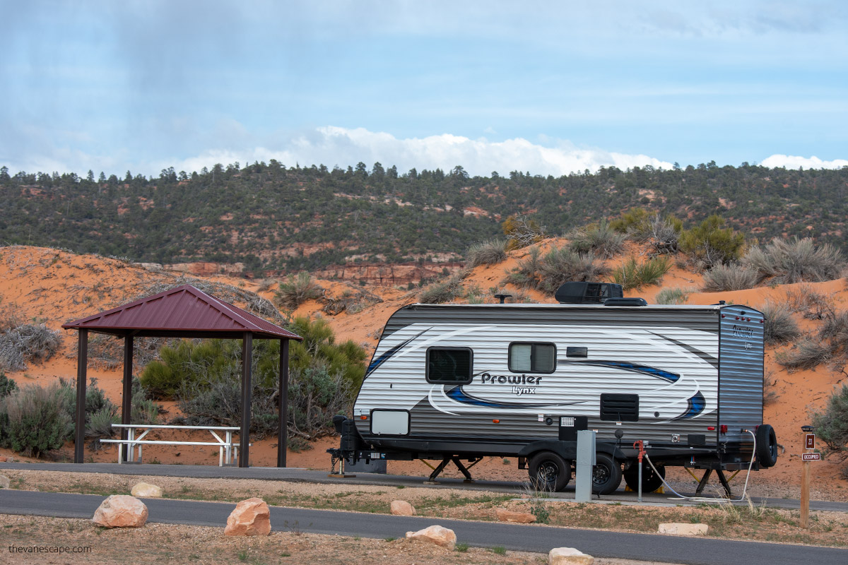 Coral Pink Sand Dunes Camping