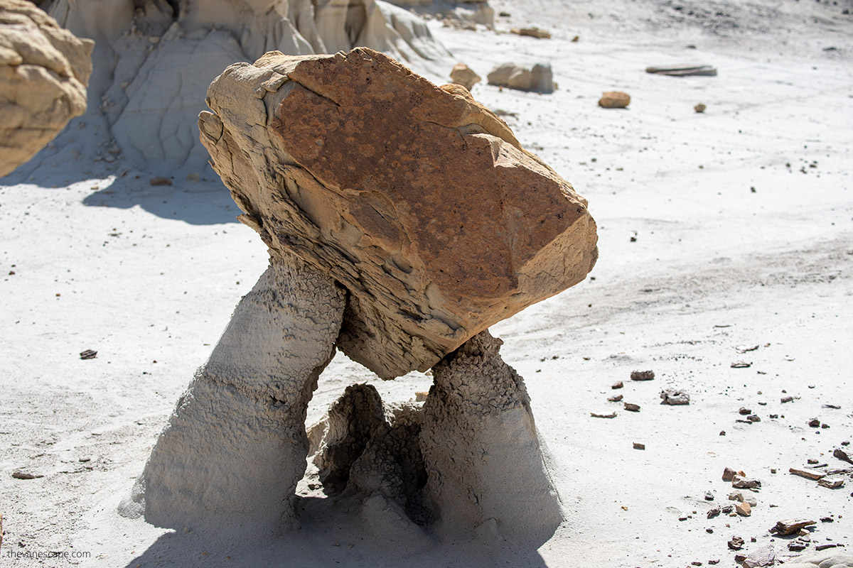 hoodoos in Valley of Dreams