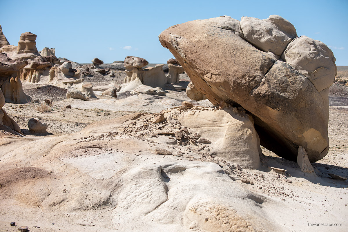 huge balanced rocks