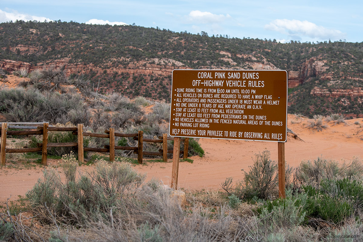 OHV Safety Rules in the park